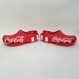 Classic Coca-Cola Crocs Clogs Red 11M alternative image