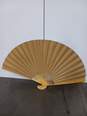 3pc Set of Vintage Bamboo Wall Hanging Oriental Folding Fans image number 3