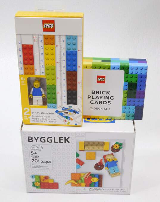 Misc. Ikea Factory Sealed Set 40357: BYGGLEK + (2) Accessories image number 1