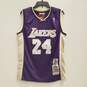 Mitchell & Ness Hardwood Classics L.A. Lakers  Kobe Bryant #24 1996-2006 Purple Jersey Sz. S (NWT) image number 1