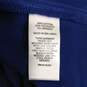 NWT Womens Blue Long Sleeve Collared Essential Button Up Shirt Size XS image number 4