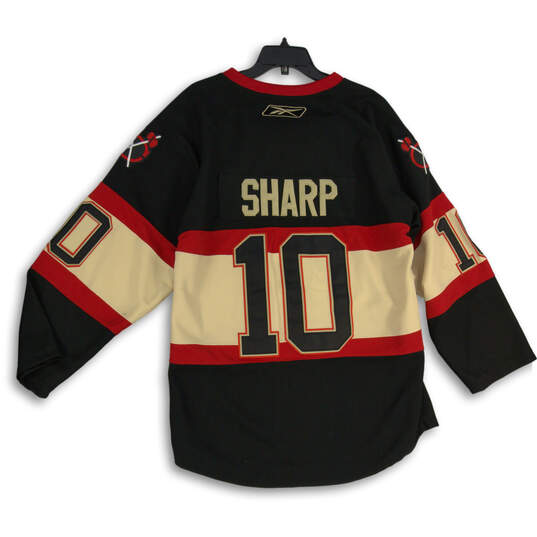 Mens Multicolor #10 Patrick Sharp Chicago Blackhawks NHL Jersey Size 34 image number 2