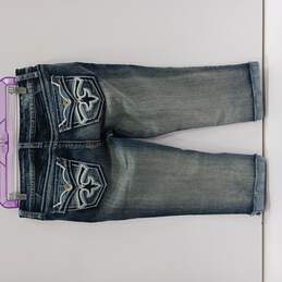 Hydraulic Women's Blue Denim Capri Jeans alternative image