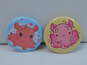 Pastel Multi Color Kawaii Cute Food & Animal Button Lot image number 3