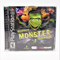 Muppet Monster Adventure Sony PlayStation CIB