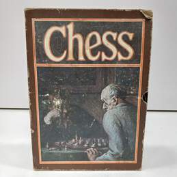 vintage chess board game