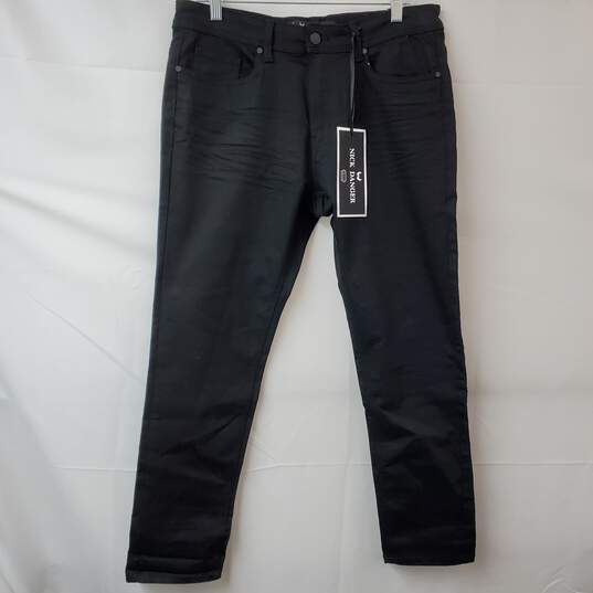 Nick Danger Supreme Flex Slim Fit Black Pants 34/30 NWT image number 1