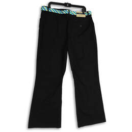 NWT Womens Black Janie Fit Slash Pocket Flat Front Dress Pants Size 16 alternative image