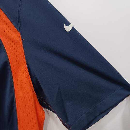 Nike Denver Broncos On-Field Blue Peyton Manning Jersey Size L image number 3