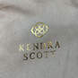 Designer Kendra Scott Silver-Tone Link Chain Pendant Necklace With Dust Bag image number 4