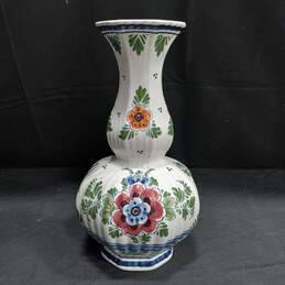 Delft Holland Handgesschilderd Vase
