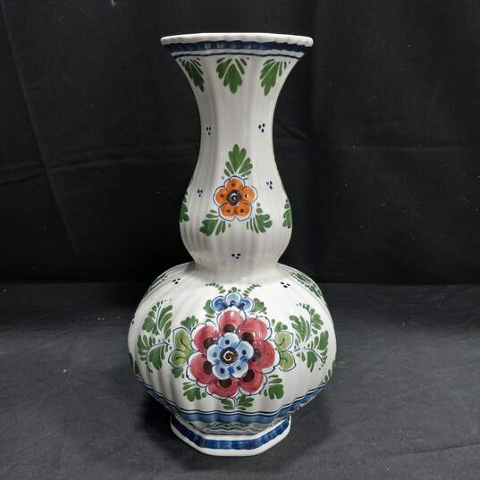 Delft Holland Handgesschilderd Vase image number 1