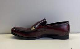 Harrys of London Burgundy Slide Dress Shoe Men 10 alternative image