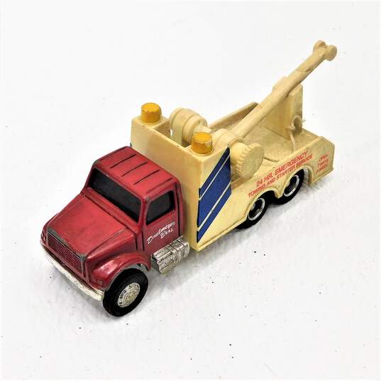 Ertl Mighty Movers Dentmeyer Bros Wreck & 1951 Ford Pickup Tow Truck Bank image number 5