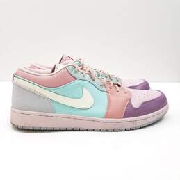 Air Jordan DJ5196-615 1 Low Easter Pastel Sneakers Men's Size 12