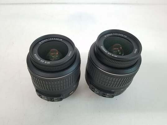 2 Nikon DX AF-S 18-55mm IS Zoom Lenses for Parts or Repair image number 1
