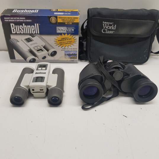 Bushnell 10x25 and Tasco 7x35 Binoculars image number 4