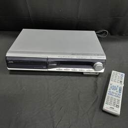 Gray JVC DVD Player w/ Remote