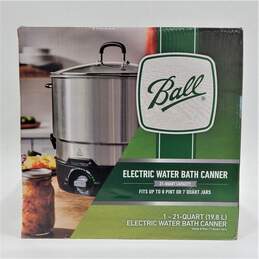 Ball Electric Water Bath Canner & Multi Cooker 21 Qt. NEW Open Box