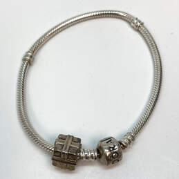 Designer Pandora S925 ALE Sterling Silver Rope Chain Bracelet With Charm alternative image