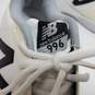 New Balance 996 Pro Bank White Tennis Shoes Women's 10 image number 3