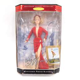 Mattel Barbie as Marilyn Monroe Gentlemen Prefer Blondes Doll NIB