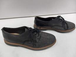 Men's Clarks Size 9 Black and Grey Dress Shoes alternative image