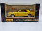 Maisto Motorized Die Cast Scale Model Car Yellow Ford Mustang image number 3