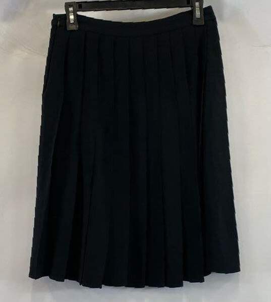 Prada Women's Black Pleated Skirt - S image number 2