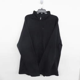 Swiss Tech Performance Gear Black Full Zip Sweater Fleece