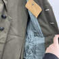 Men Olive Green Marine Corps Belted Military Jacket And Pants 2 Piece Set image number 8