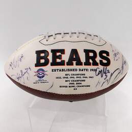 Chicago Bears Team Signed Football