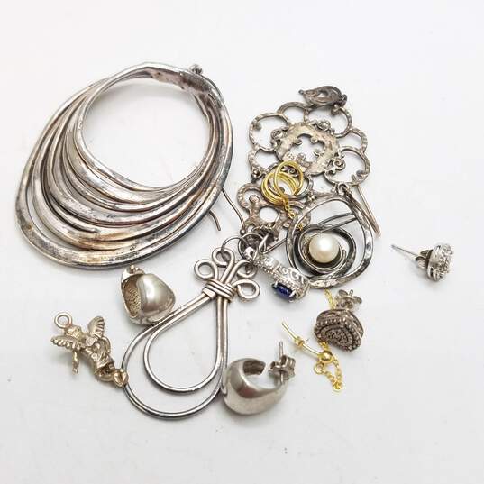 Sterling Silver Jewelry Scrap 30.6g image number 1
