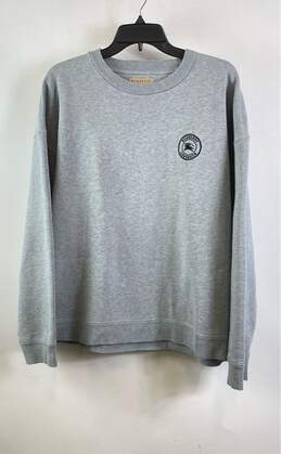 Burberry Gray Sweater - Size X Large