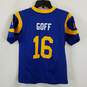 NFL Women Blue Graphic Rams #16 Jersey M image number 2