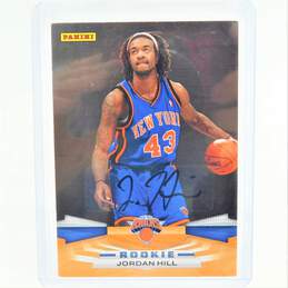 2009-10 Jordan Hill Panini Rookie Autograph New York Knicks