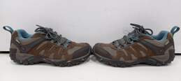 Merrell Women's Brown and Blue Suede Hiking Boots Size 7 alternative image
