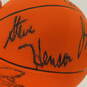 1991-92 Milwaukee Bucks Signed Basketball HOF Malone Ellis Robertson Humphries+ image number 5