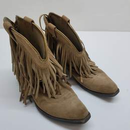 ARIAT Women's Brown Fringe Boots US 5