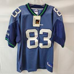 Players INC NFL Seattle Seahawks Jersey #83 Branch Size 48 Signed No COA