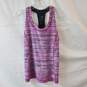 The North Face Pale Pink Striped Racerback Tank Top Size L image number 1