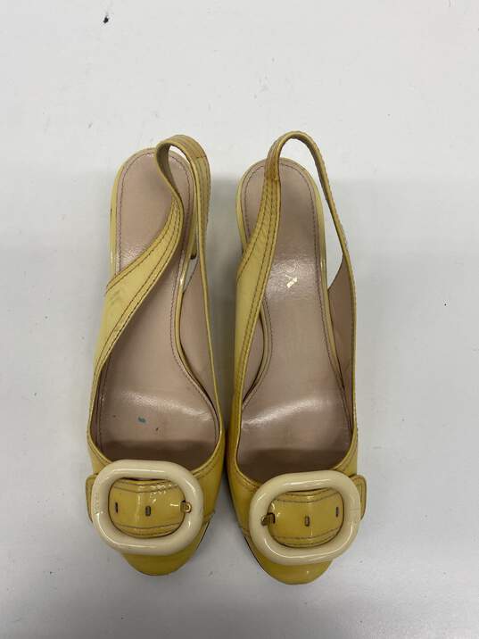 Prada Yellow heel Heel Women 7 image number 7