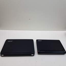 Acer Aspire PC's (ZG5 & ZA3) Lot of 2 (For Parts Only)
