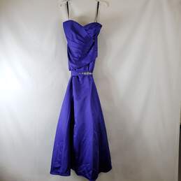 Alfred Angelo Women Purple Dress Sz 14 NWT