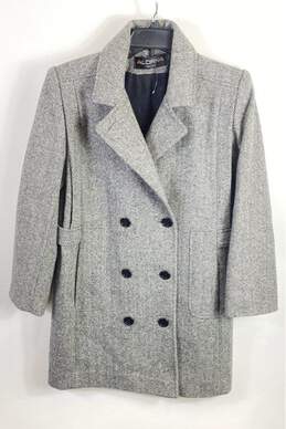 Alorna Women Gray Wool Coat