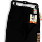 NWT Womens Black Slim Fit Workday Khaki Smart 360 Flex Chino Pants Sz 28x32 image number 4