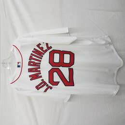 Nike Red Sox NBL J.D. Martinez #28 White Size XL alternative image
