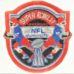 1972 Super Bowl VI Patch Cowboys/Dolphins