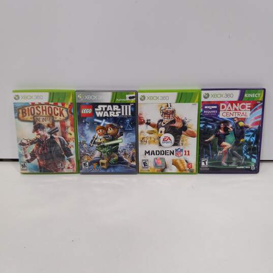 Lot of 4 Xbox 360 Games image number 1