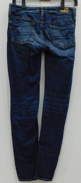 American Eagle Outfitters Blue Jeggings Women's Size 0 alternative image